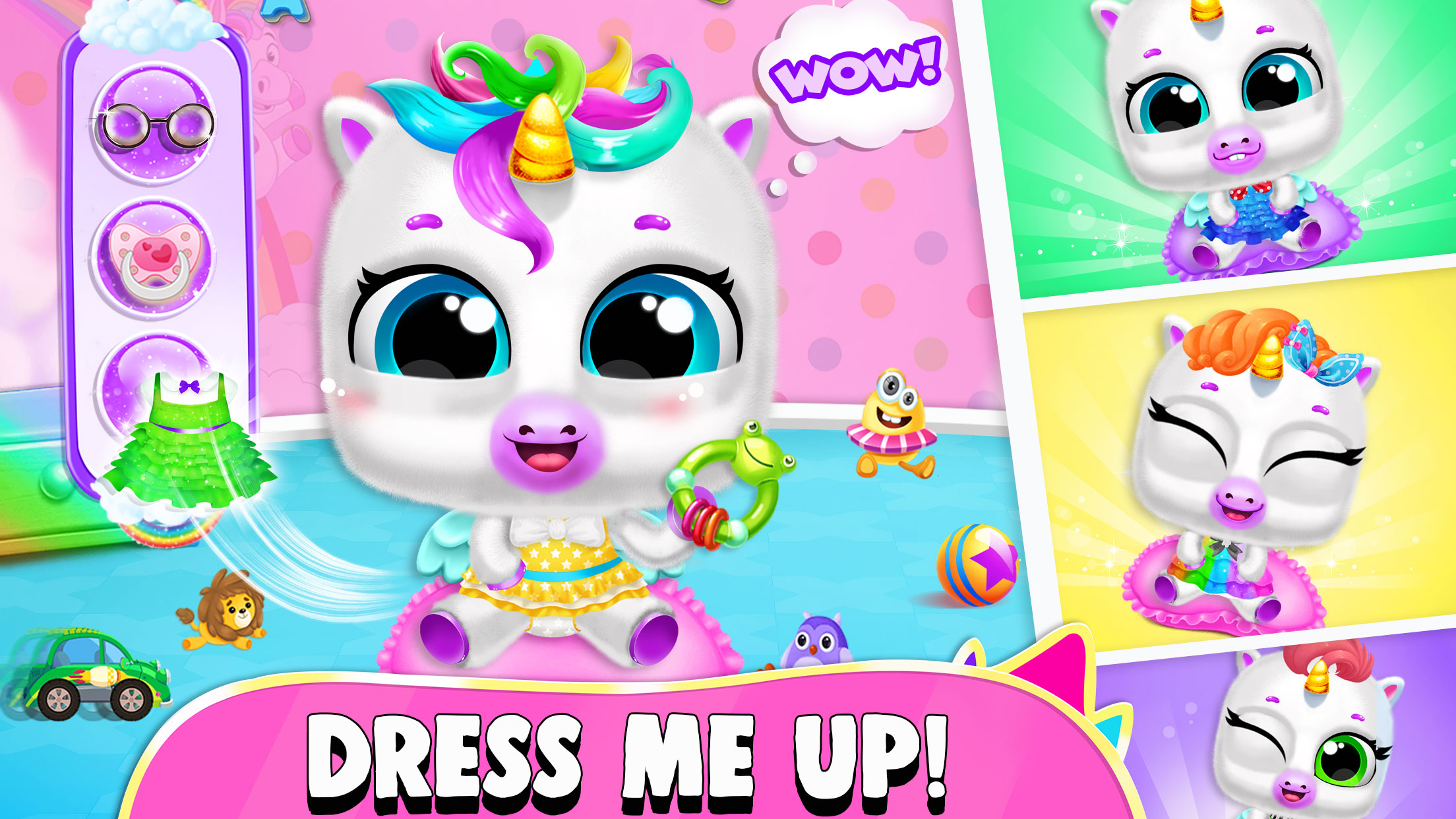 اسکرین شات 2 بازی Pregnant Mom Baby Unicorn Game