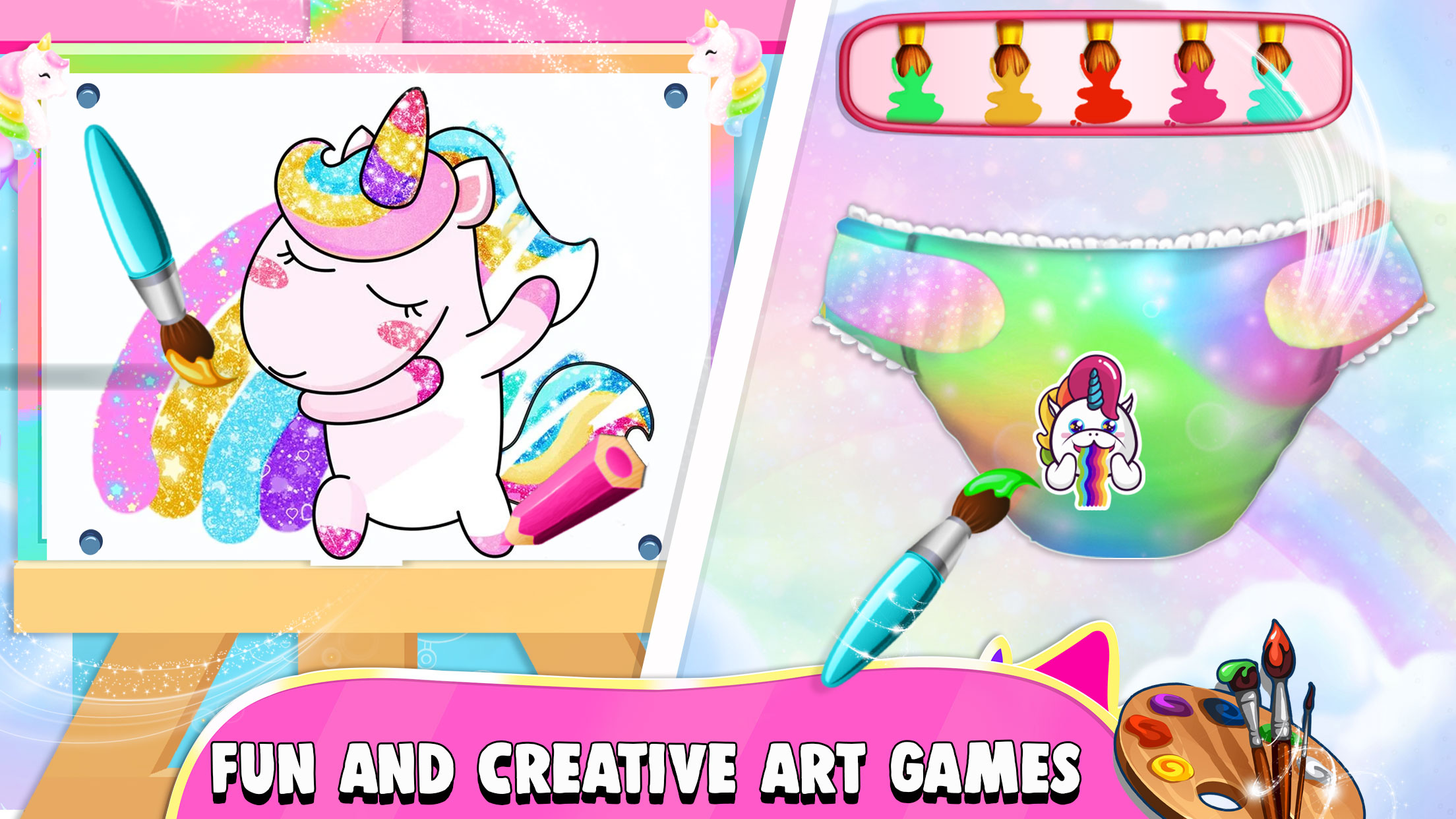اسکرین شات 8 بازی Pregnant Mom Baby Unicorn Game