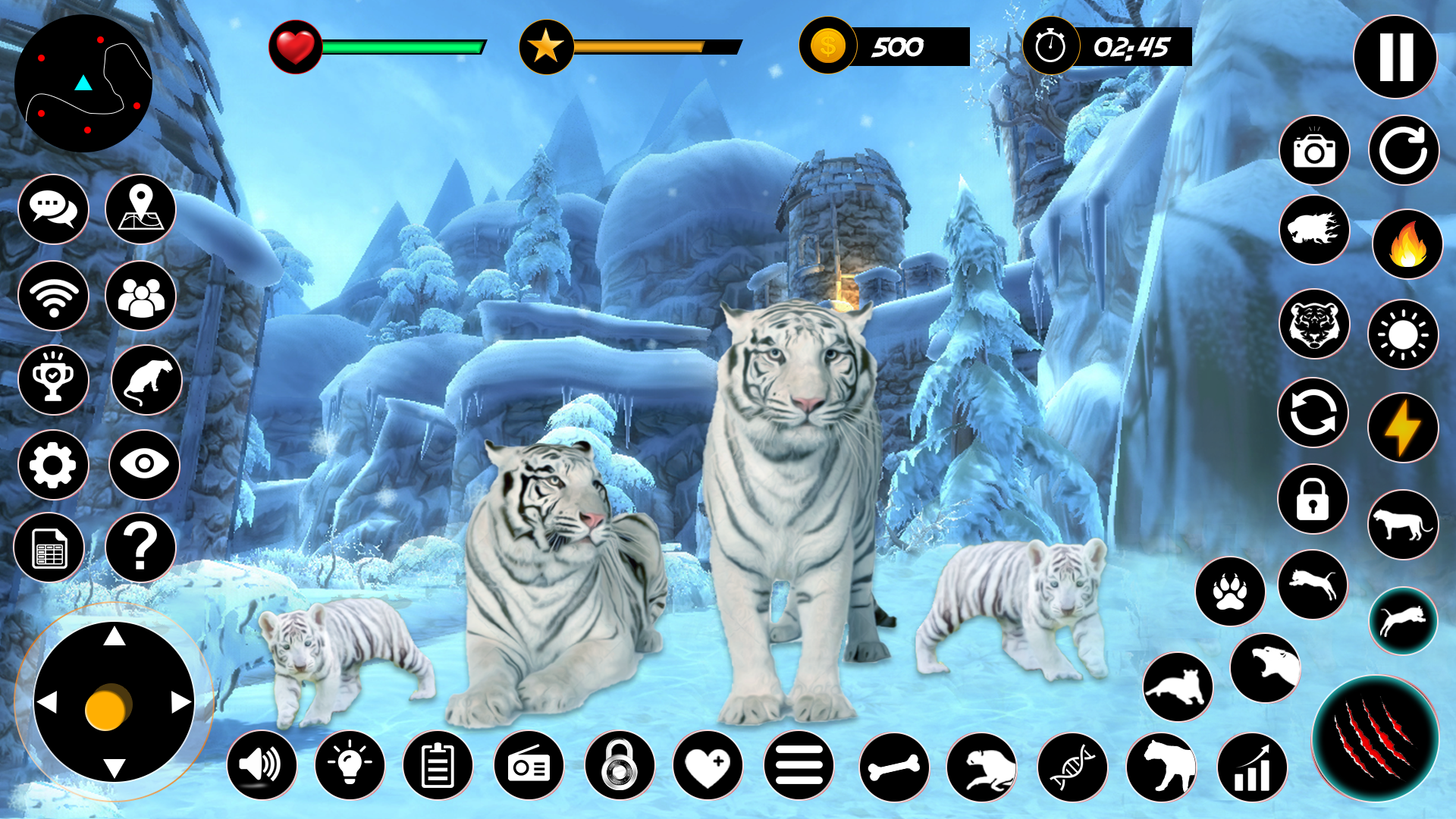 اسکرین شات 3 بازی White Tiger Family Life Sim