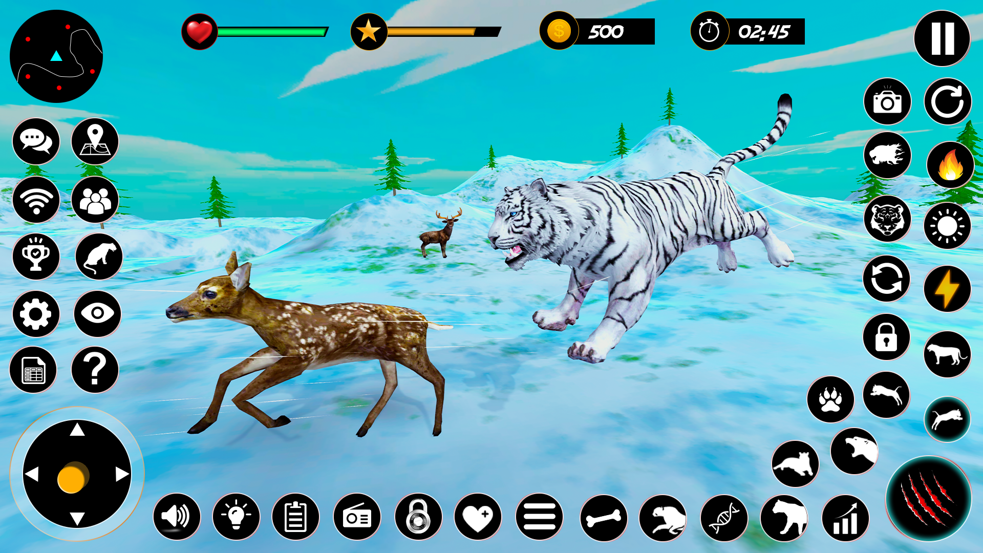 اسکرین شات 2 بازی White Tiger Family Life Sim