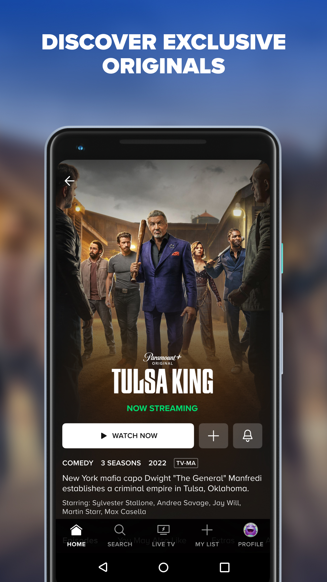 اسکرین شات 1 برنامه Paramount+