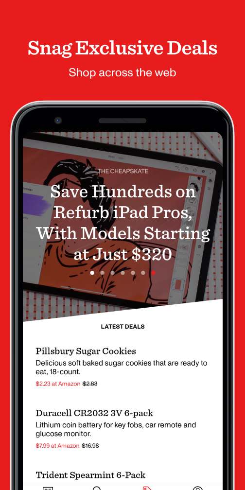 اسکرین شات 4 برنامه CNET: News, Advice & Deals