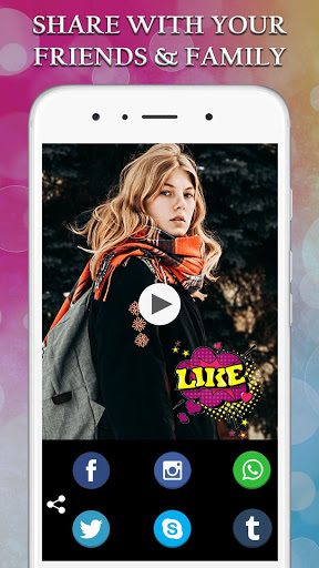 اسکرین شات 6 برنامه Add Animated Text On Photo