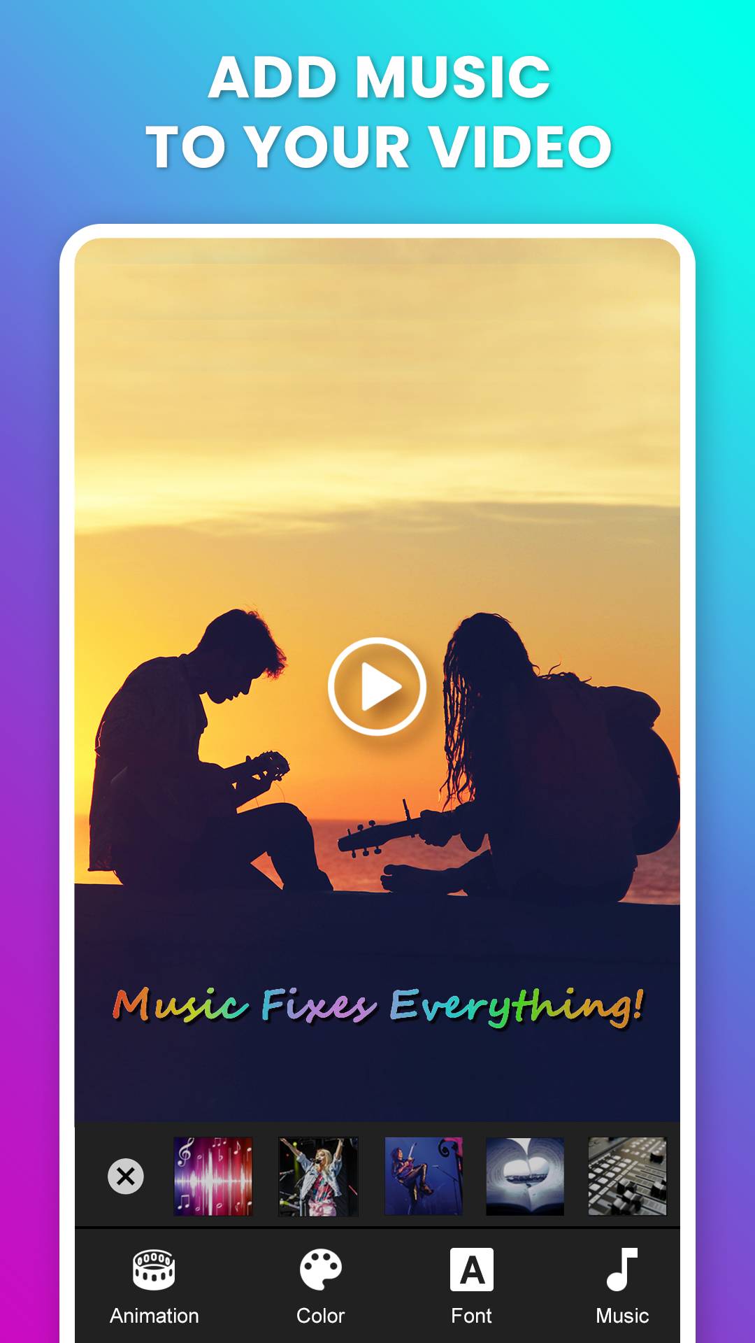 اسکرین شات 3 برنامه Animated Text On Video