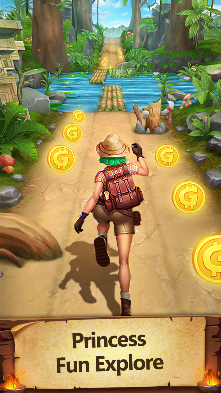 اسکرین شات 5 بازی Endless Run: Jungle Escape 2