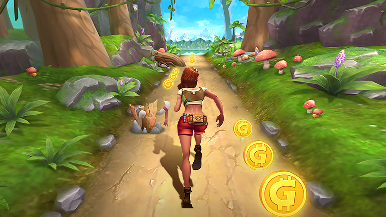 اسکرین شات 6 بازی Endless Run: Jungle Escape 2