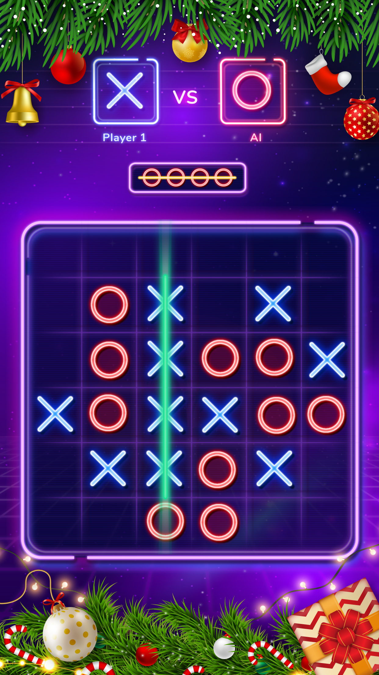 اسکرین شات 3 بازی Tic Tac Toe - 2 Player XO