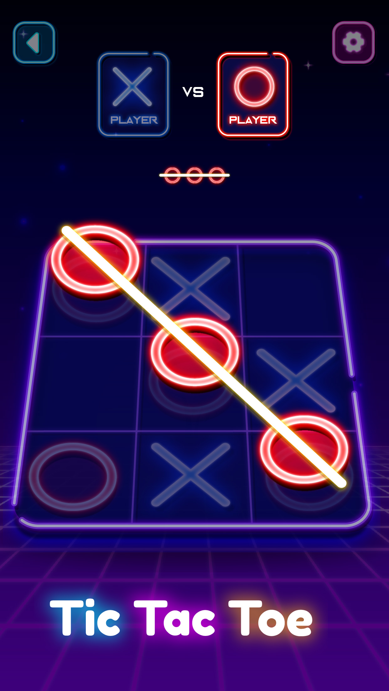 اسکرین شات 4 بازی Tic Tac Toe - 2 Player XO