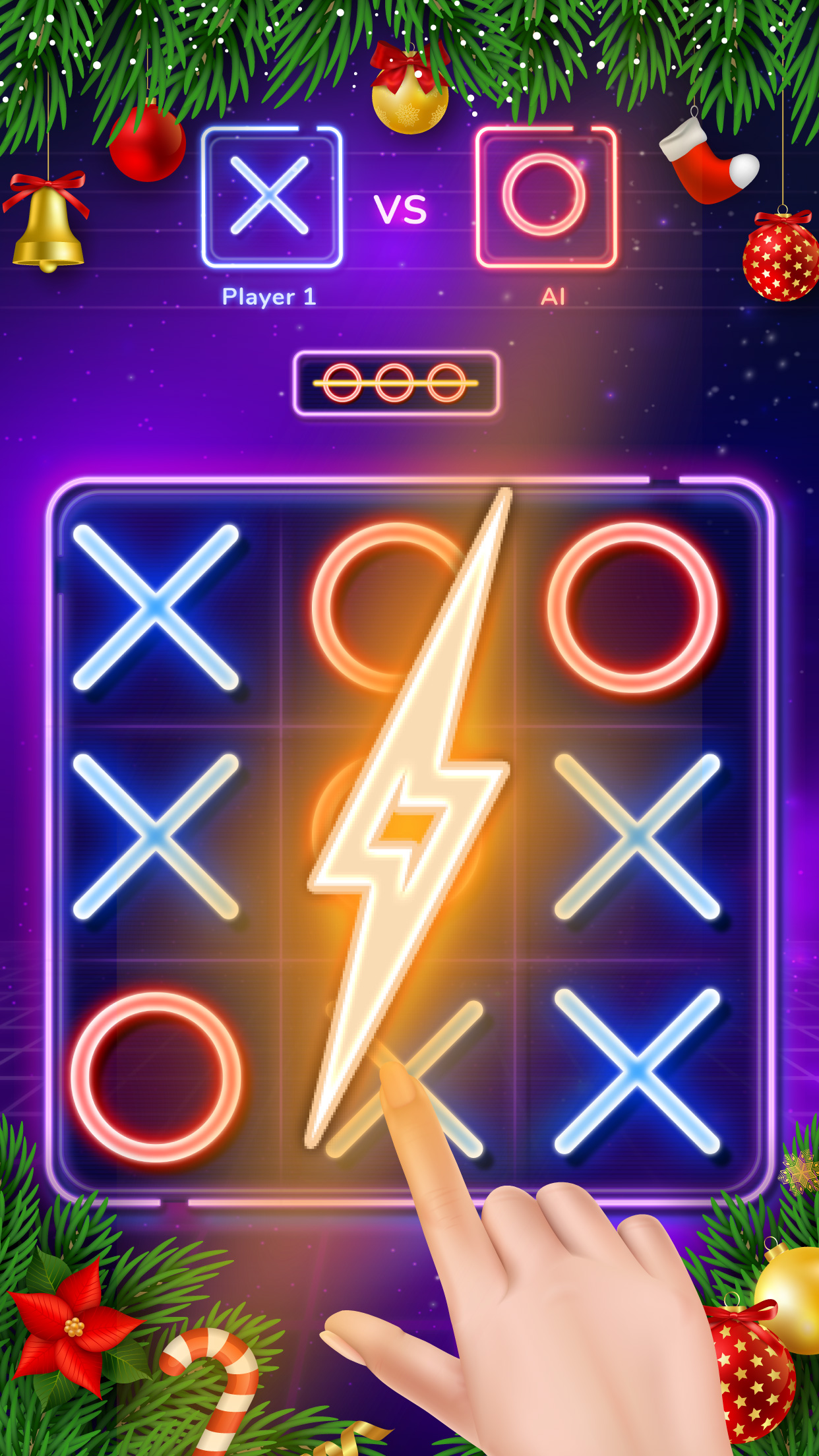 اسکرین شات 2 بازی Tic Tac Toe - 2 Player XO
