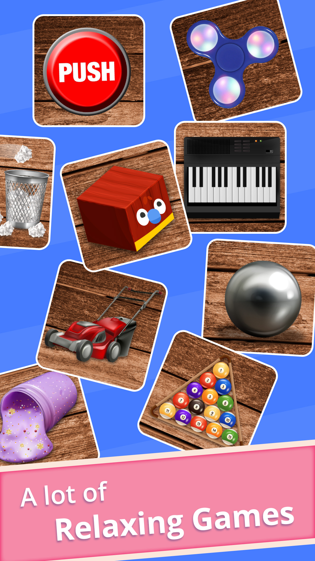 اسکرین شات 1 بازی AntiStress & Fidget Toys 3D