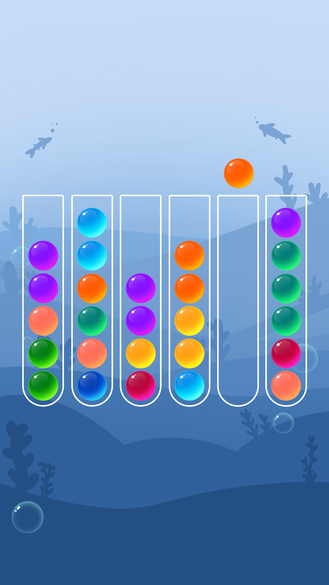 اسکرین شات 3 بازی Get Color: Ball Sort Puzzle