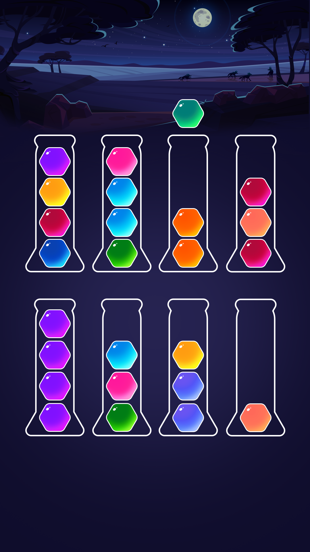 اسکرین شات 1 بازی Get Color: Ball Sort Puzzle