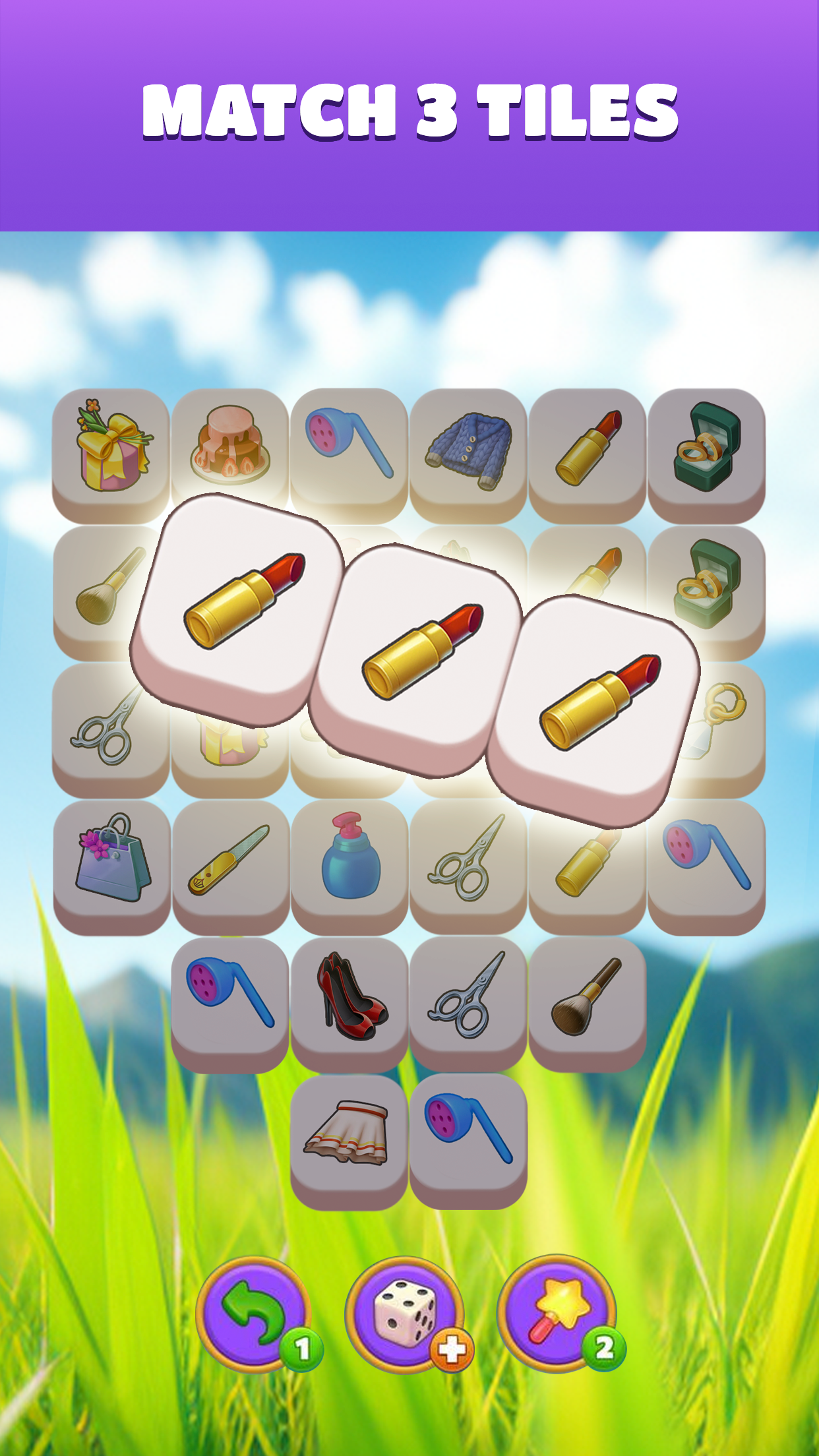 اسکرین شات 3 بازی Tile Trio: Makeover Match 3d