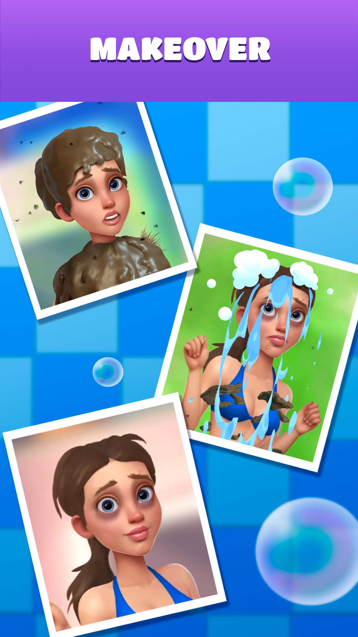 اسکرین شات 2 بازی Tile Trio: Makeover Match 3d