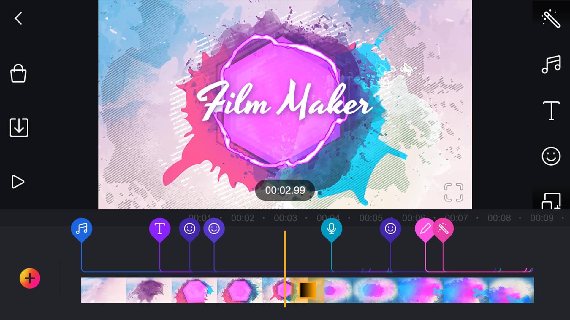اسکرین شات 1 برنامه فیلم میکر