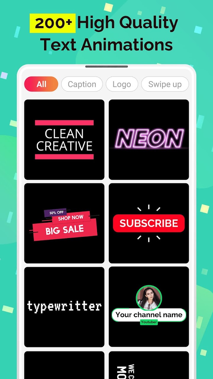 اسکرین شات 4 برنامه Hype Text - Animated Text & Intro Maker