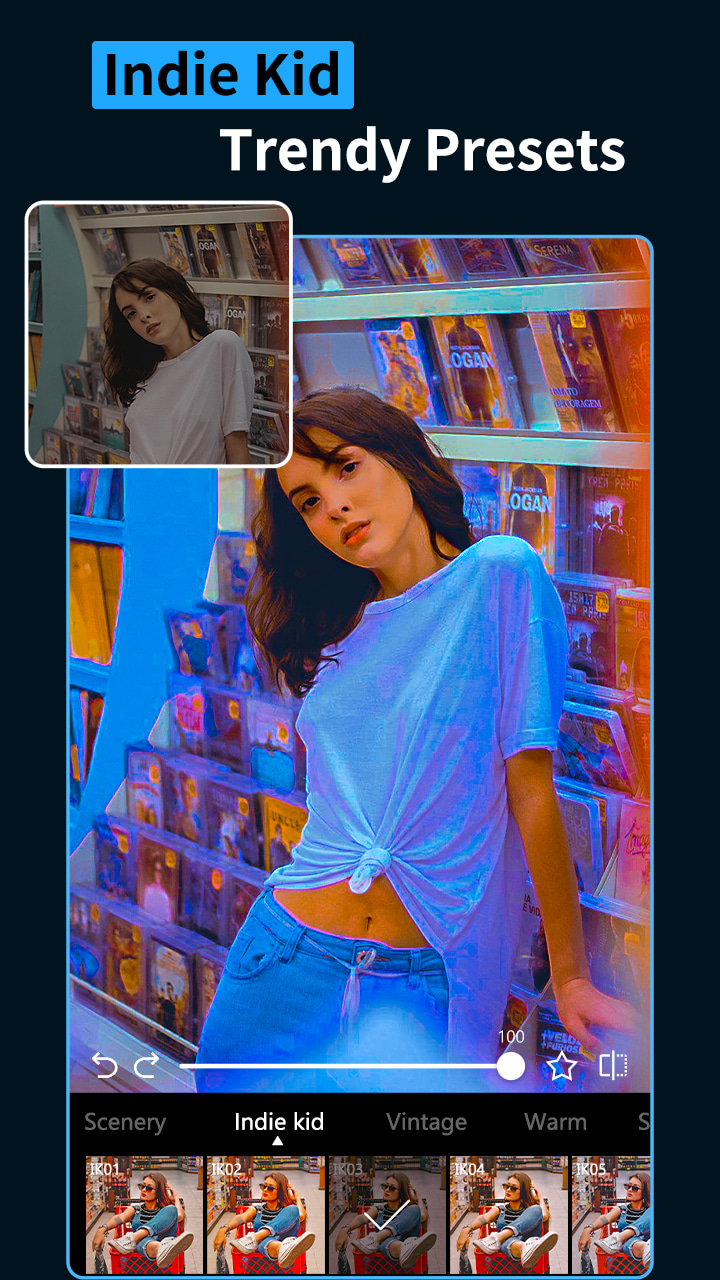 اسکرین شات 2 برنامه Presets & Filters - Koloro