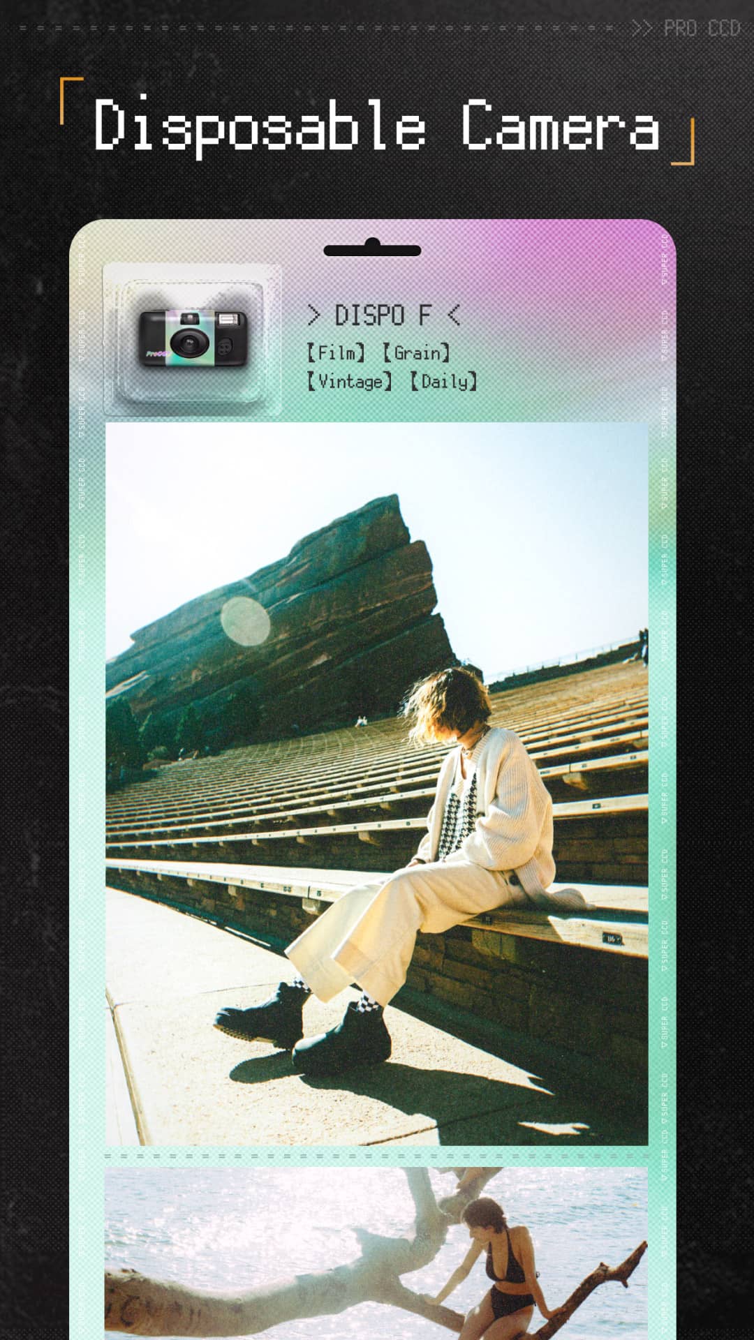 اسکرین شات 4 برنامه ProCCD - Digital Film Camera