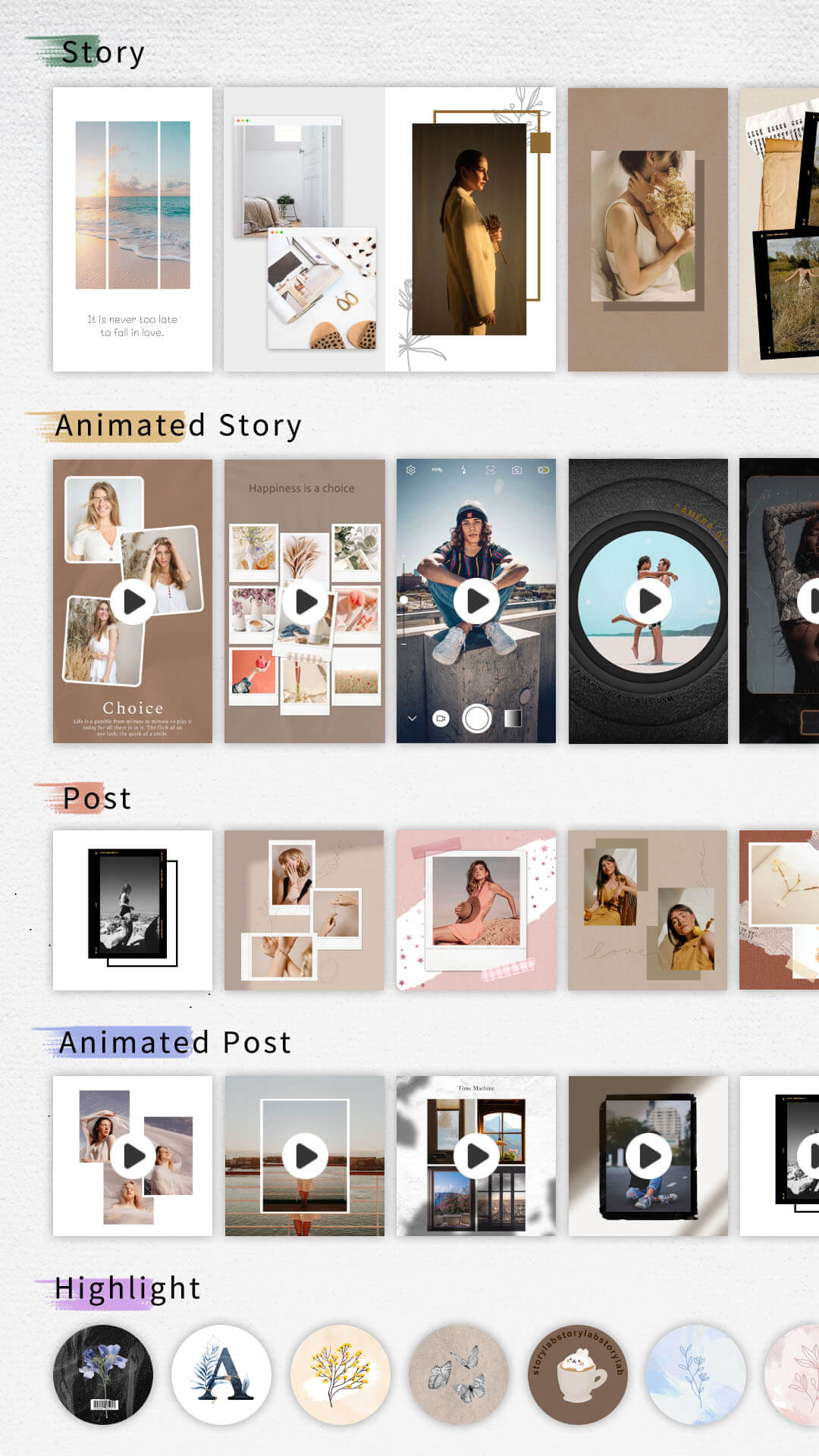 اسکرین شات 1 برنامه StoryLab - Story Maker