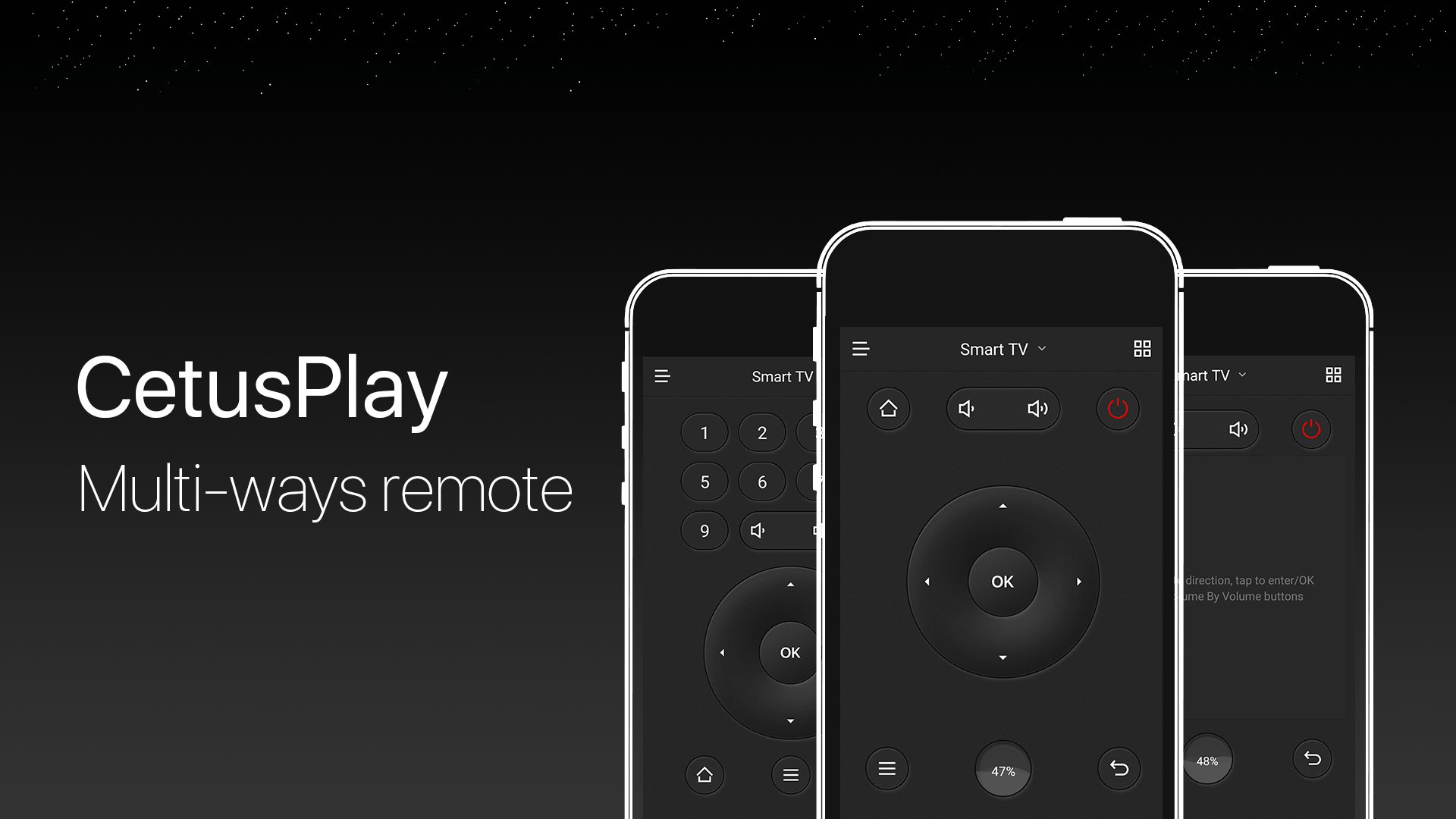 اسکرین شات 1 برنامه CetusPlay Remote Control