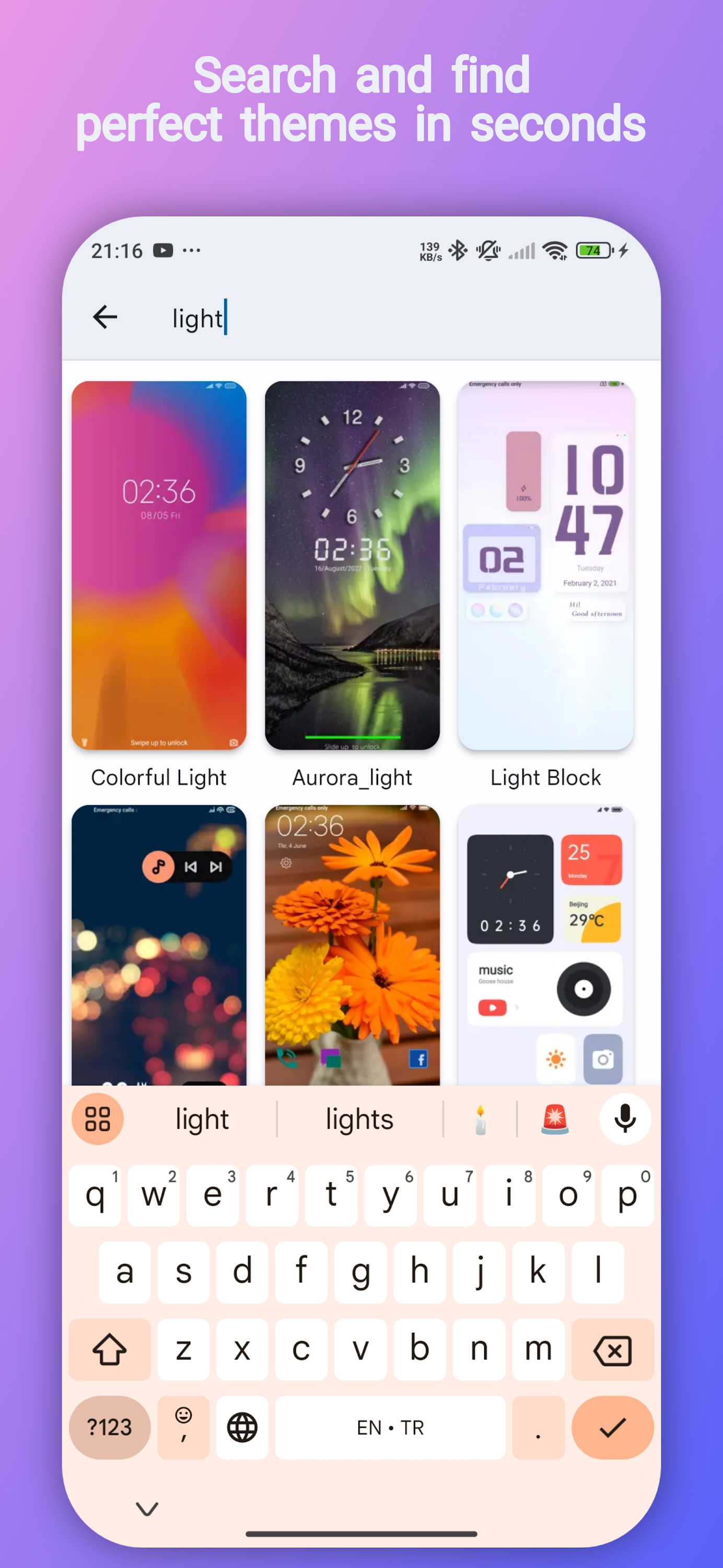 اسکرین شات 5 برنامه Themes For MIUI - HyperOS