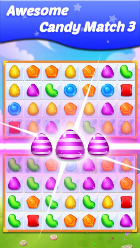 اسکرین شات 1 بازی Candy Match 3