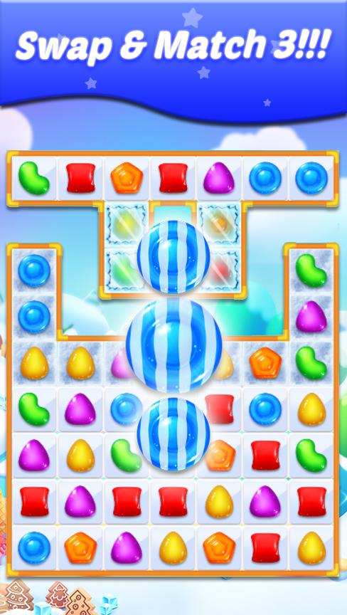 اسکرین شات 2 بازی Candy Match 3