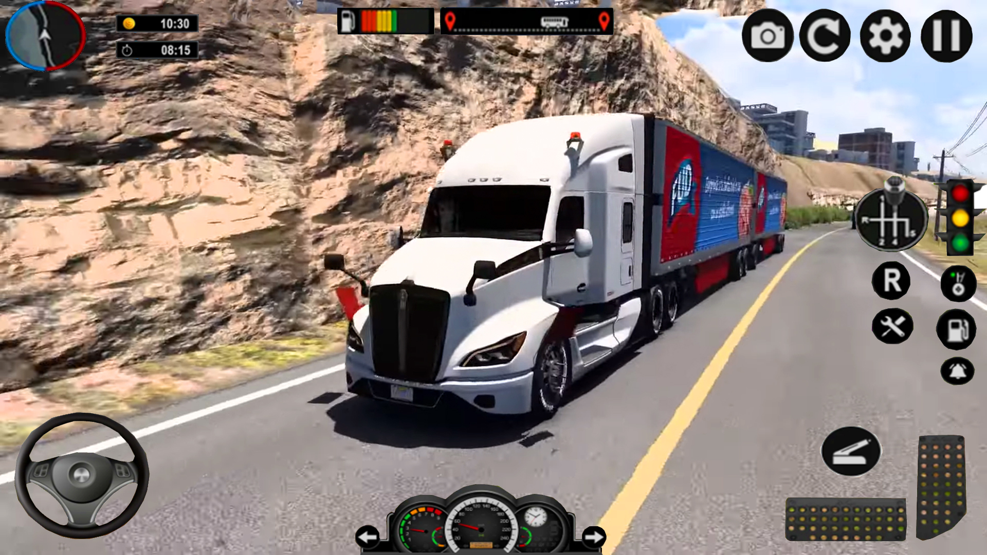 اسکرین شات 4 بازی American Truck Games Sim 2024