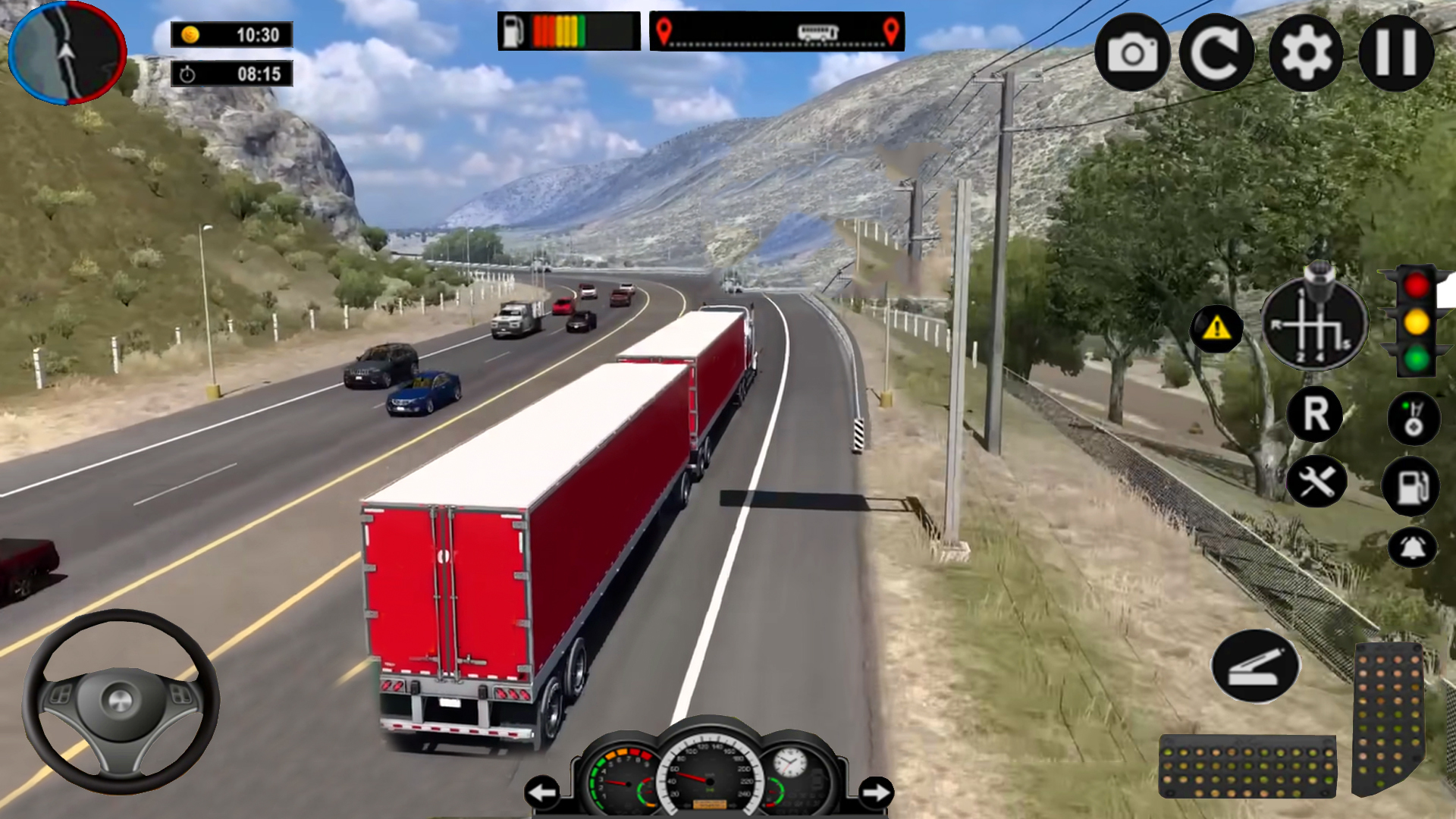 اسکرین شات 5 بازی American Truck Games Sim 2024