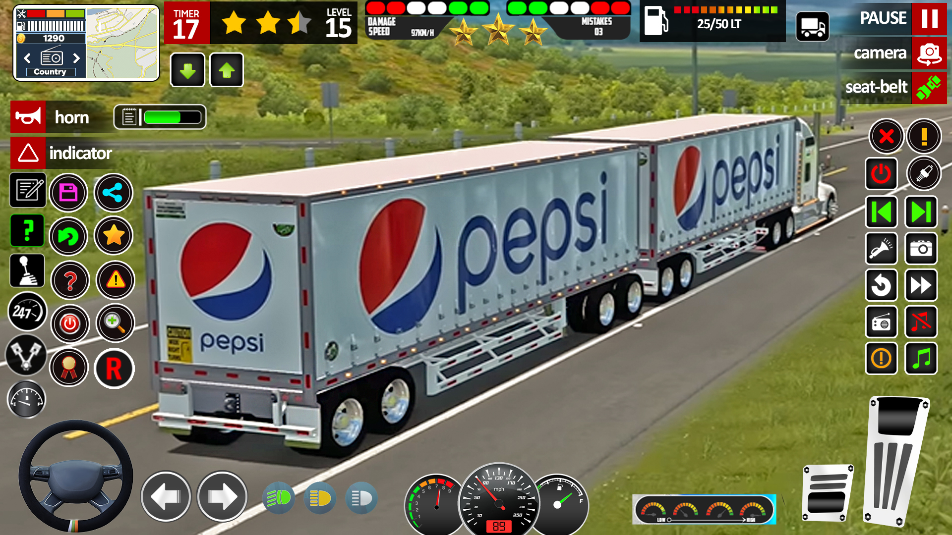 اسکرین شات 6 بازی American Truck Driving Trailer