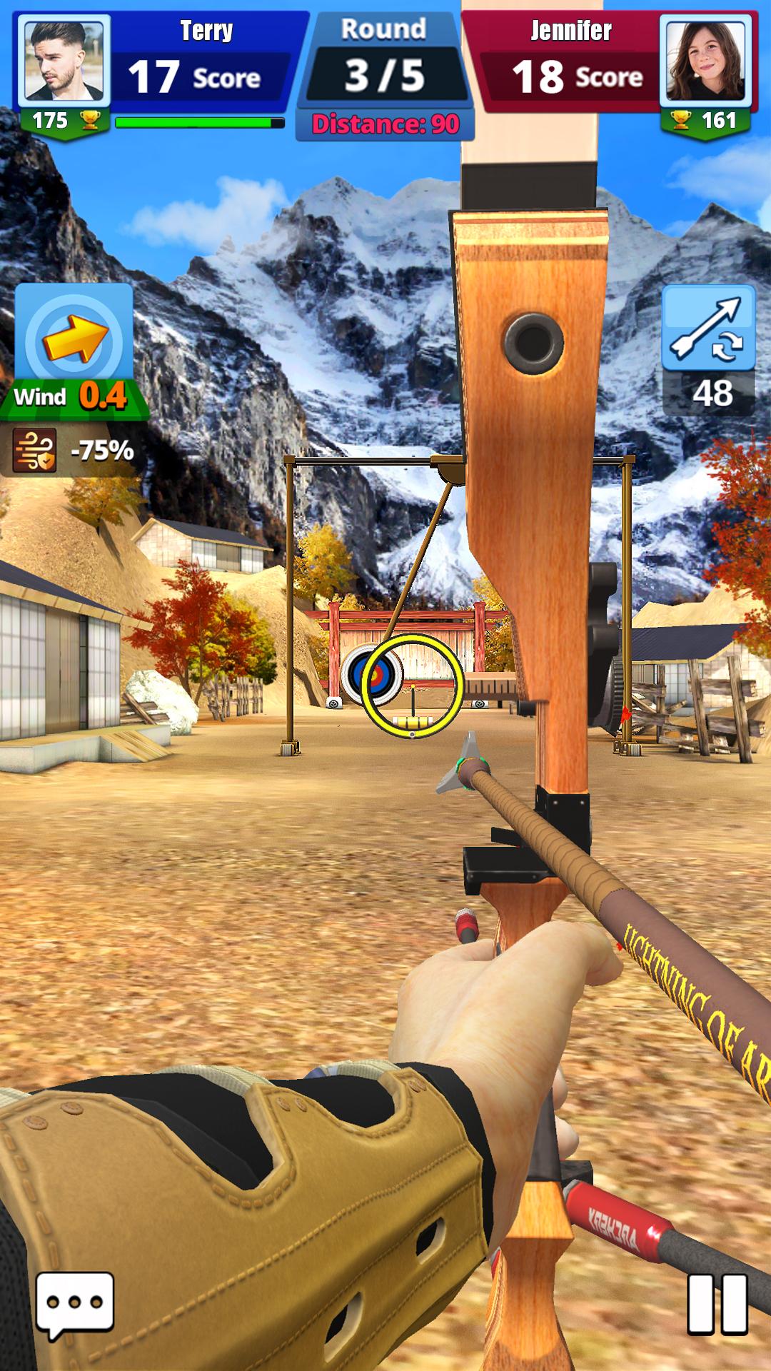 اسکرین شات 2 بازی Archery Battle 3D