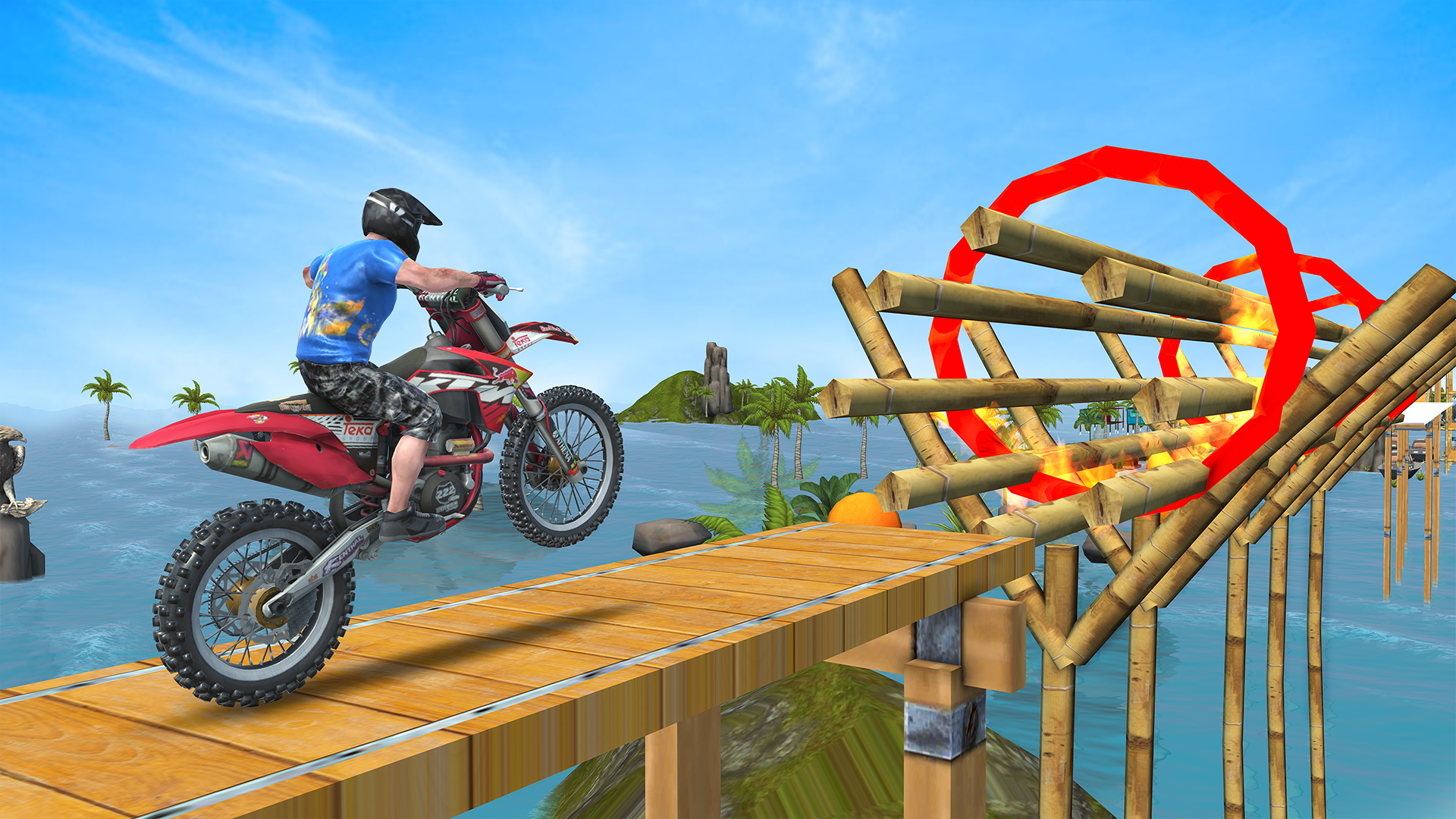 اسکرین شات 3 بازی Bike Racing Game: Bike Game 3D