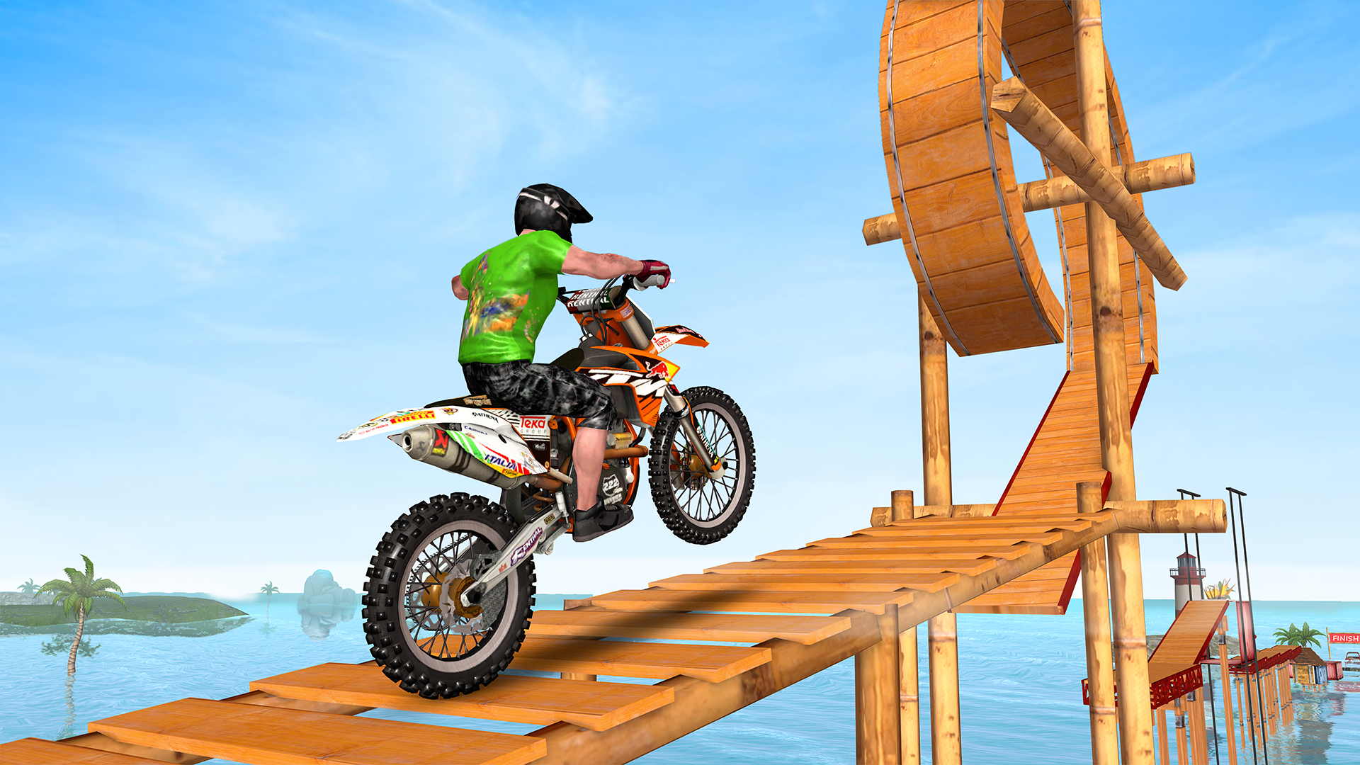اسکرین شات 1 بازی Bike Racing Game: Bike Game 3D