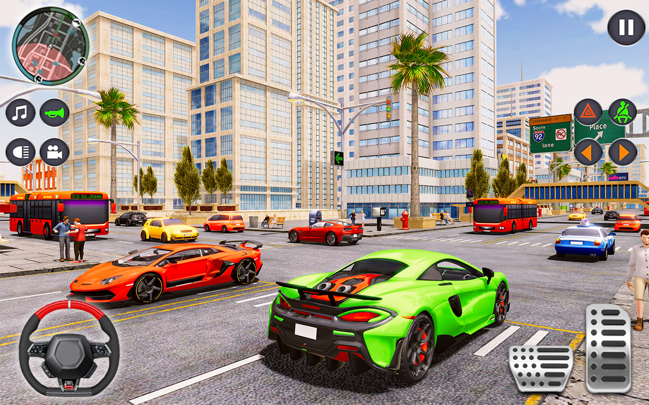 اسکرین شات 6 بازی Car Driving School Simulator