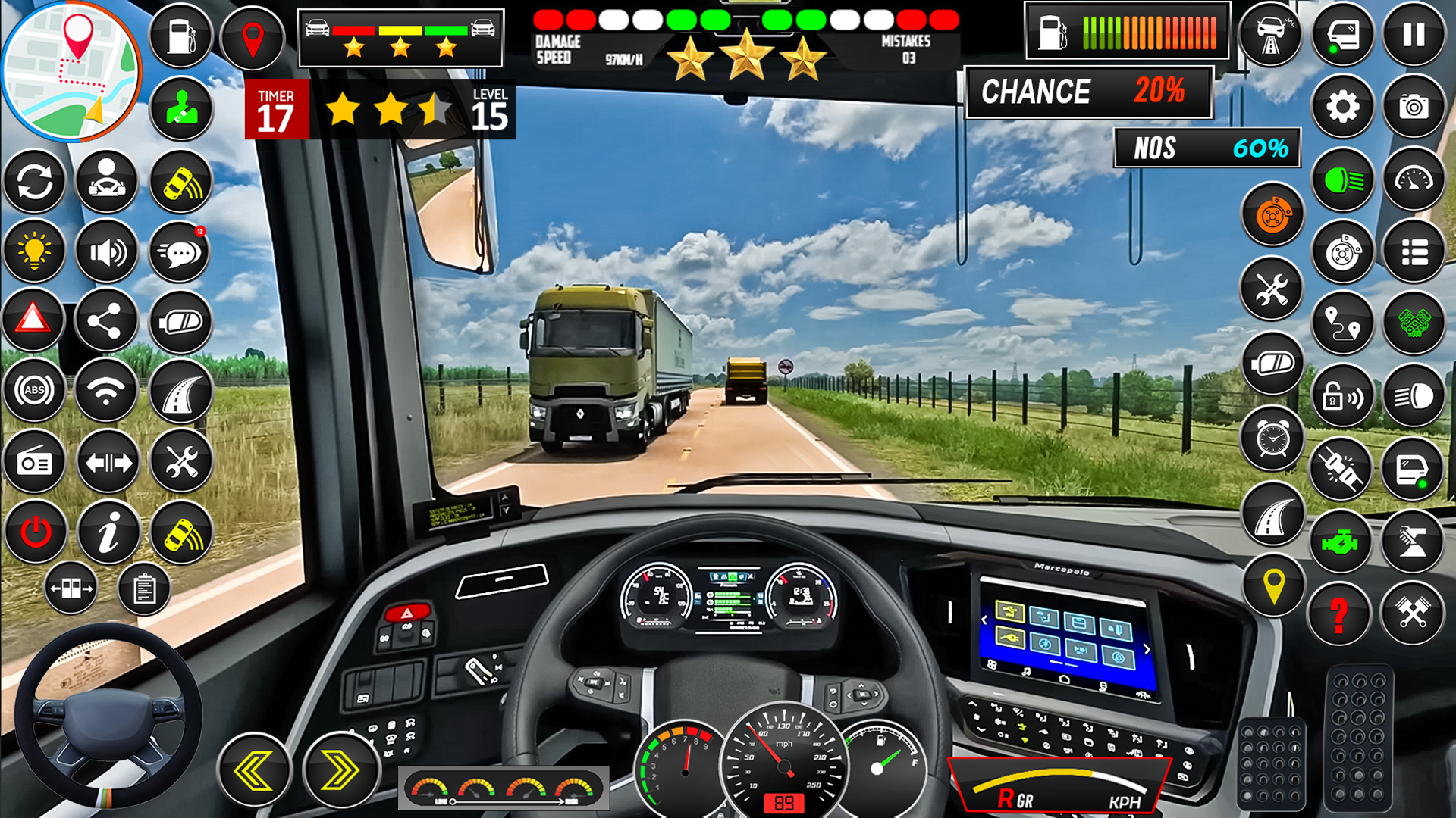 اسکرین شات 3 بازی Bus Game Coach Bus Driving 3D