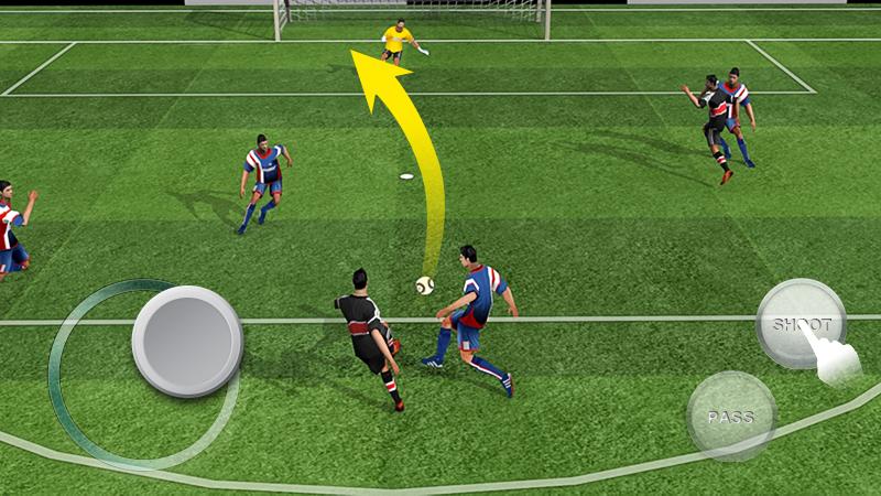 اسکرین شات 2 بازی Ultimate Soccer - Football
