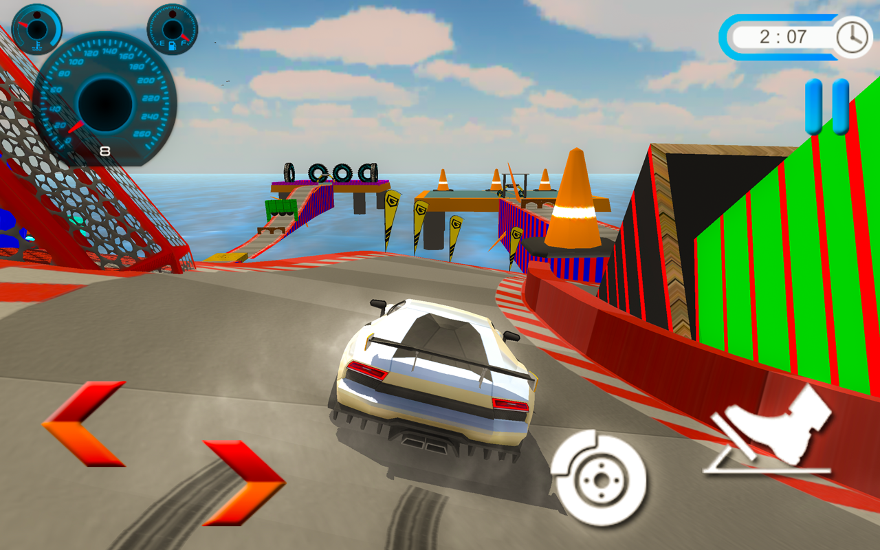 اسکرین شات 3 بازی Vertical Ramp Extreme Car Jump