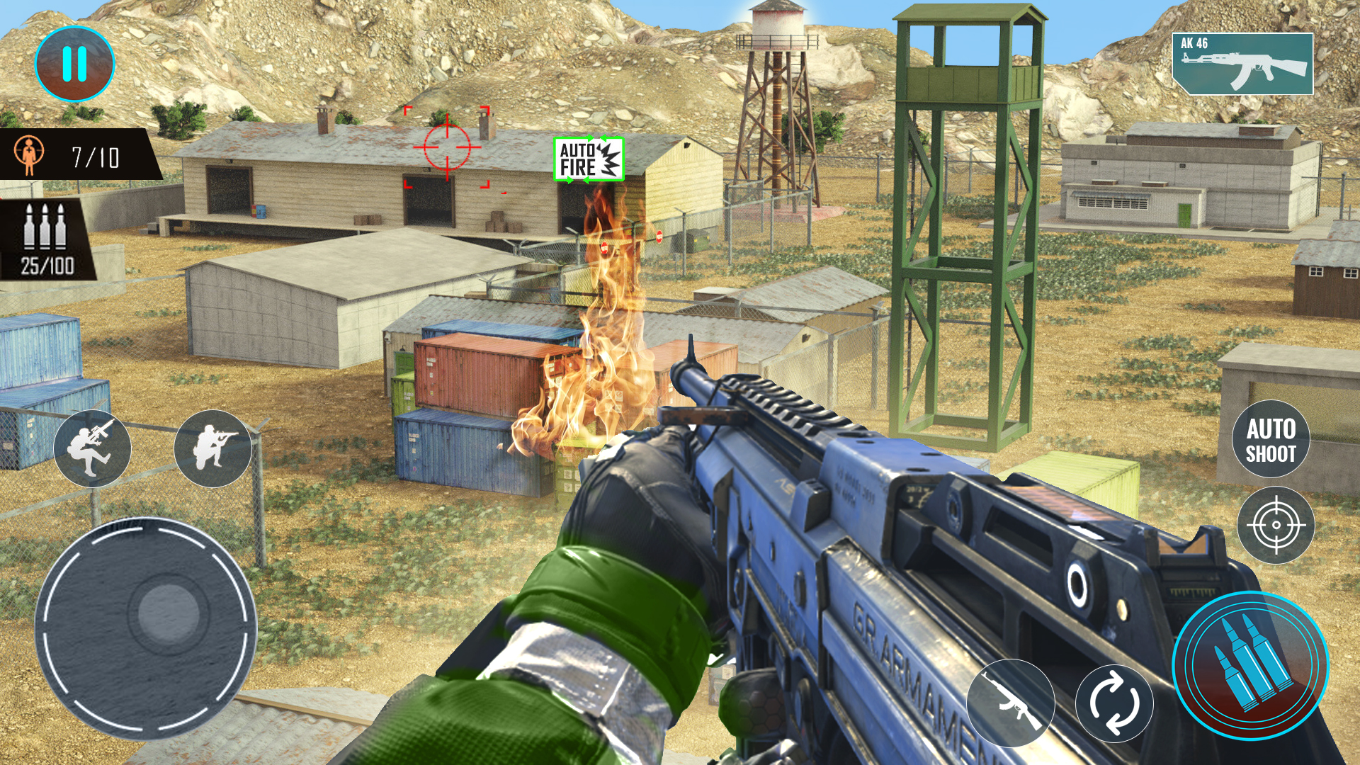 اسکرین شات 4 بازی Counter Terror Gun Strike FPS