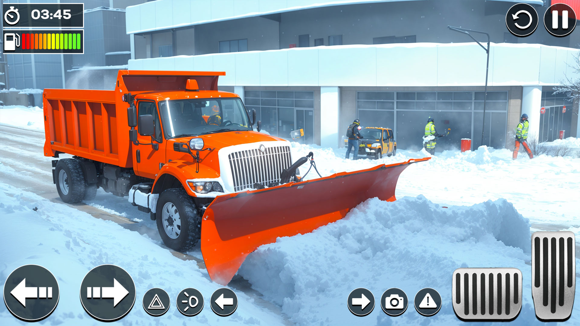 اسکرین شات 2 بازی Snow Blower Truck Driver Sim
