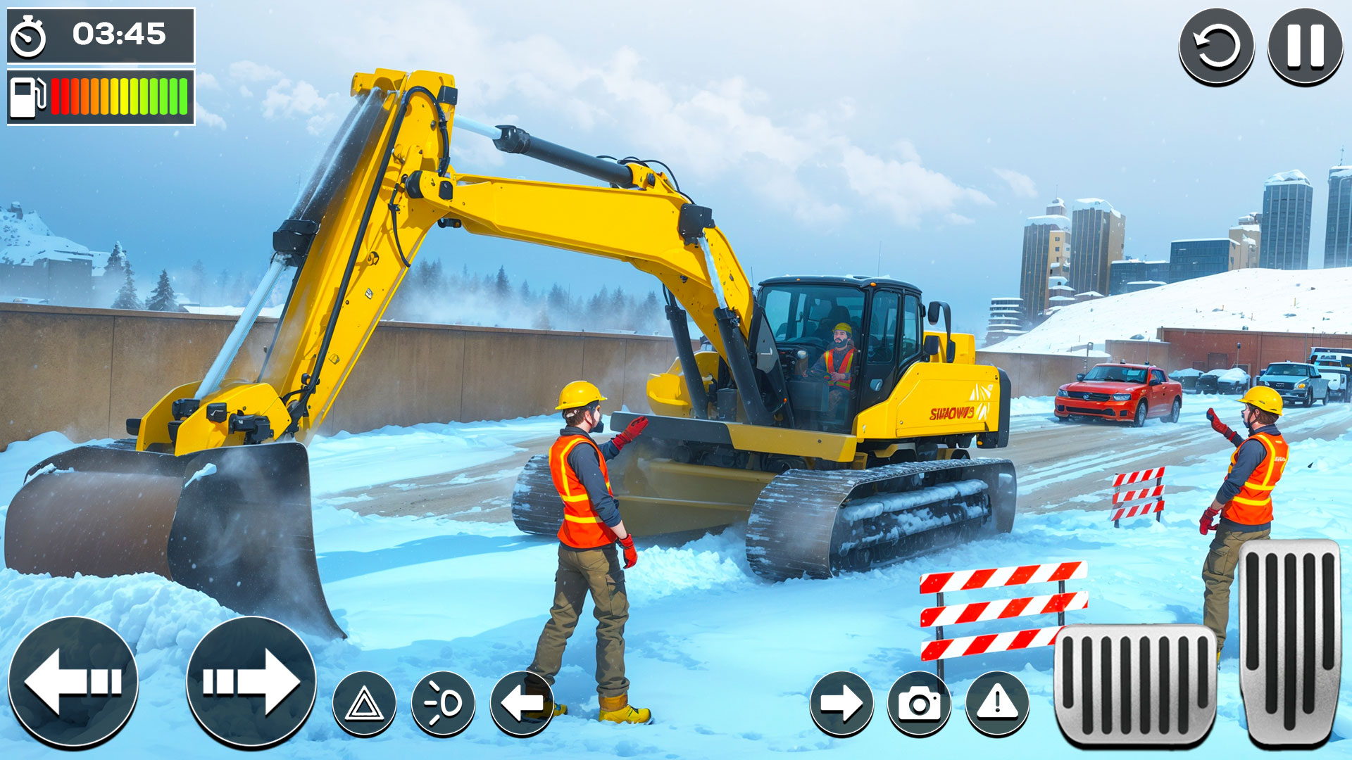 اسکرین شات 5 بازی Snow Blower Truck Driver Sim