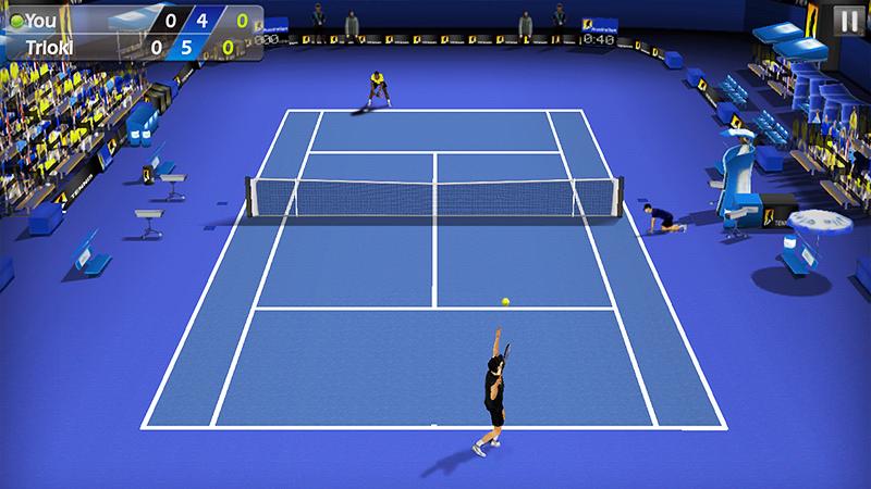 اسکرین شات 1 بازی 3D Tennis