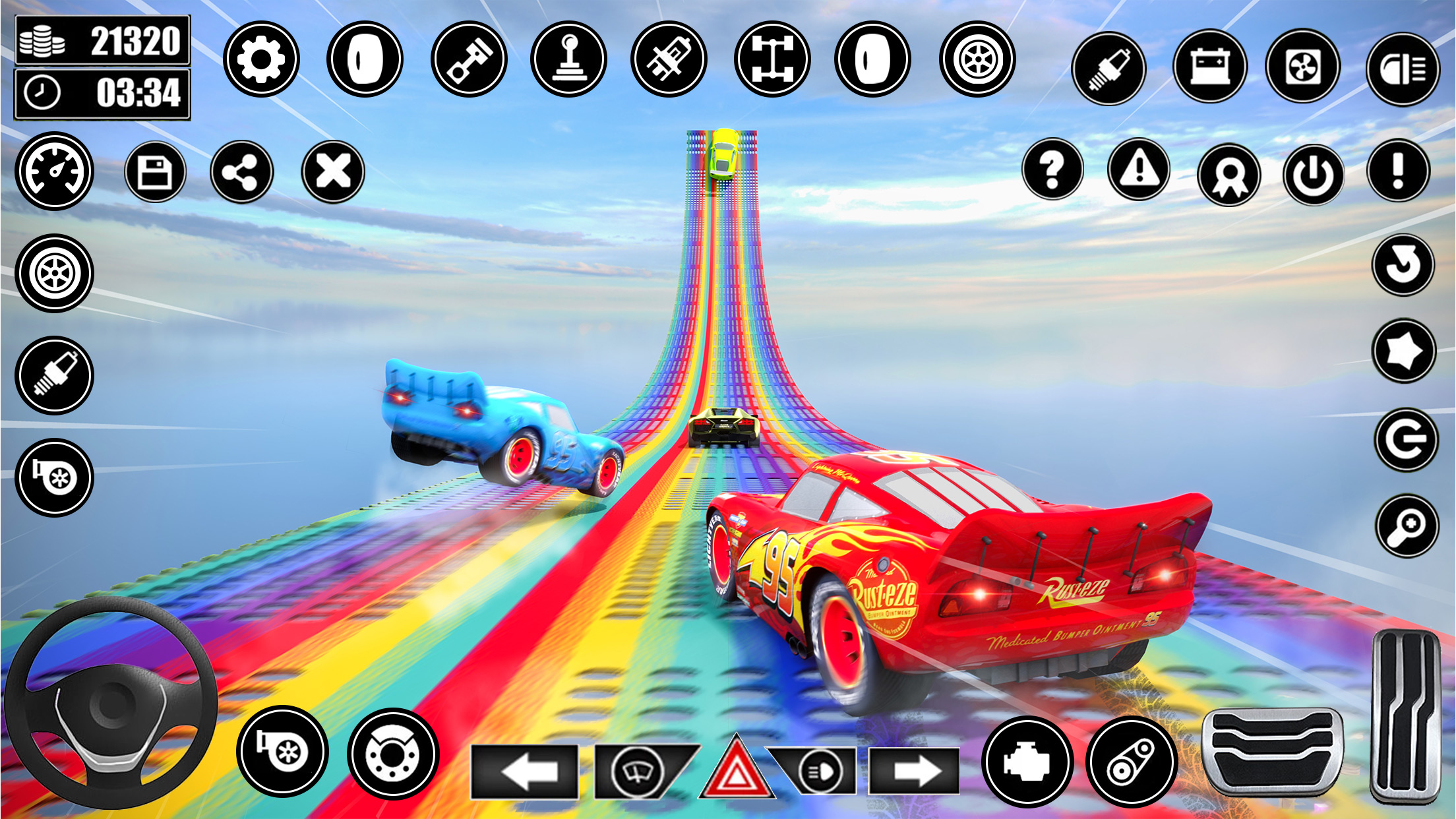 اسکرین شات 4 بازی Crazy Street Stock Cars Racing