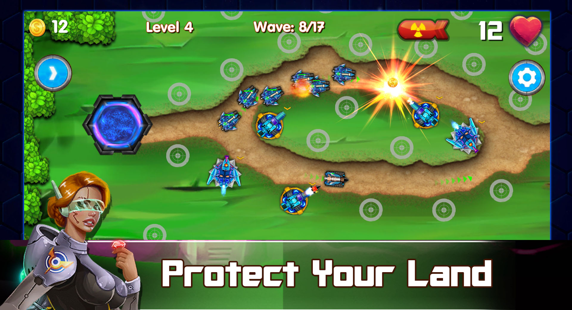 اسکرین شات 3 بازی Tower Defense Zone