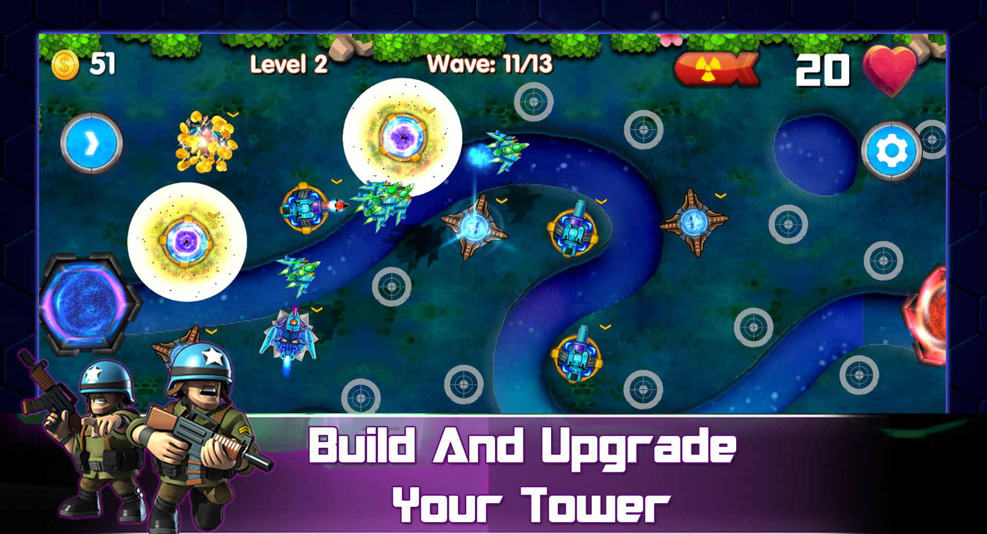 اسکرین شات 4 بازی Tower Defense Zone