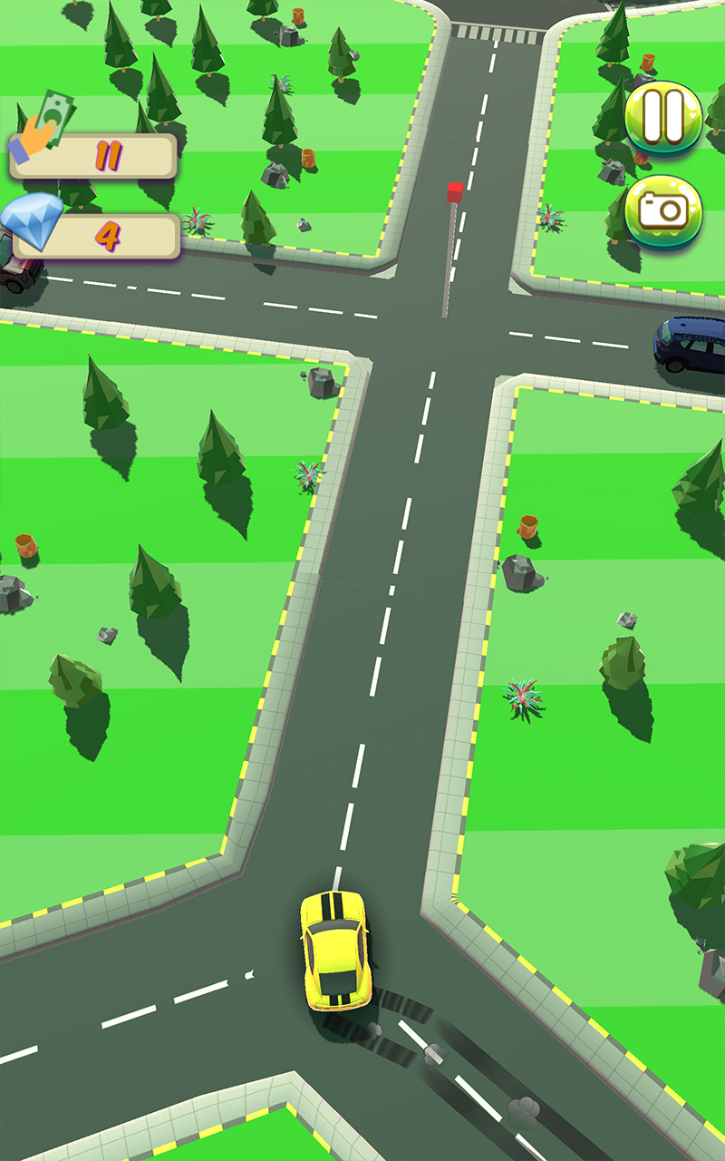 اسکرین شات 4 بازی Traffic Roads Run: Jam Highway