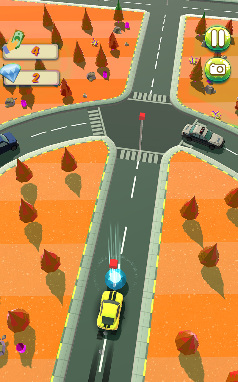 اسکرین شات 1 بازی Traffic Roads Run: Jam Highway