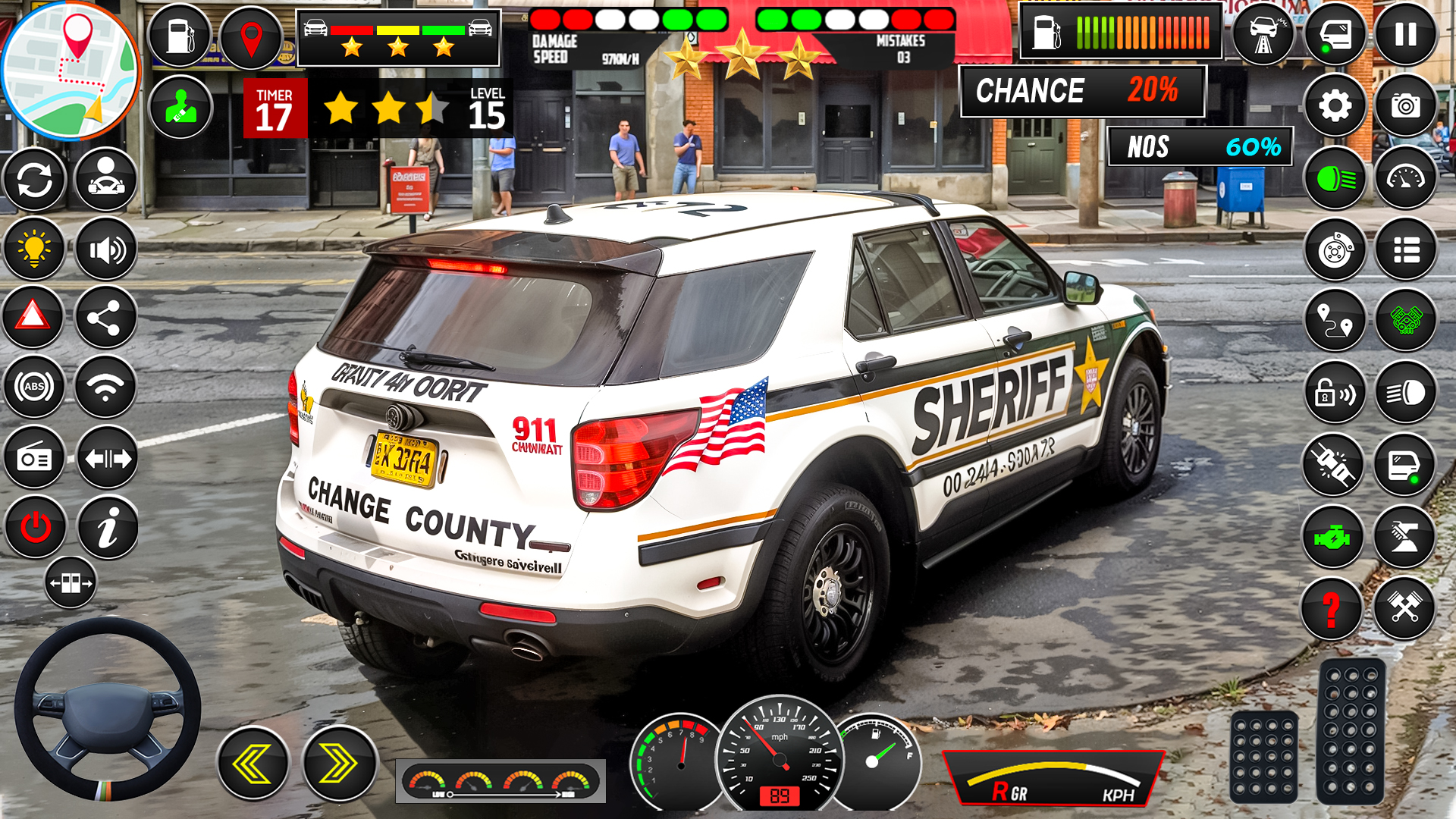 اسکرین شات 1 بازی US Police Car Driving Game 3D