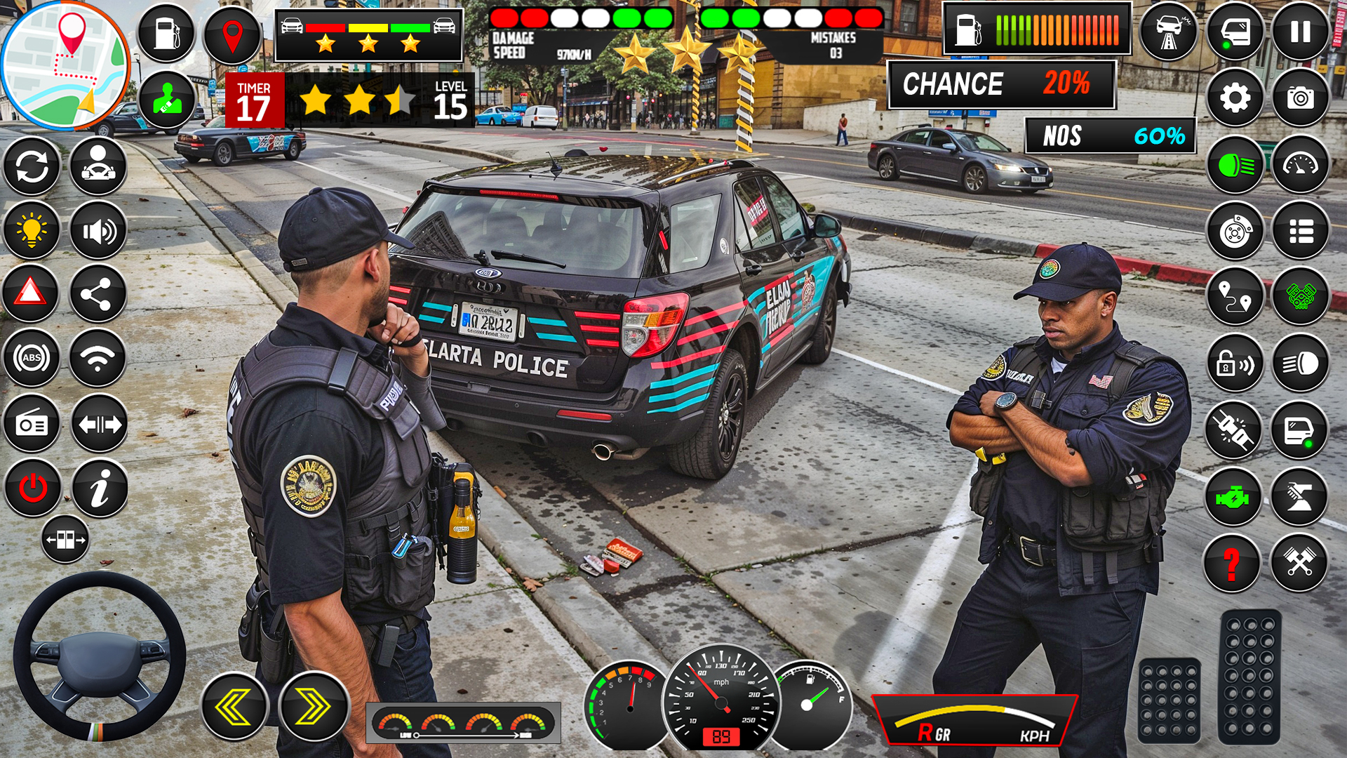 اسکرین شات 2 بازی US Police Car Driving Game 3D