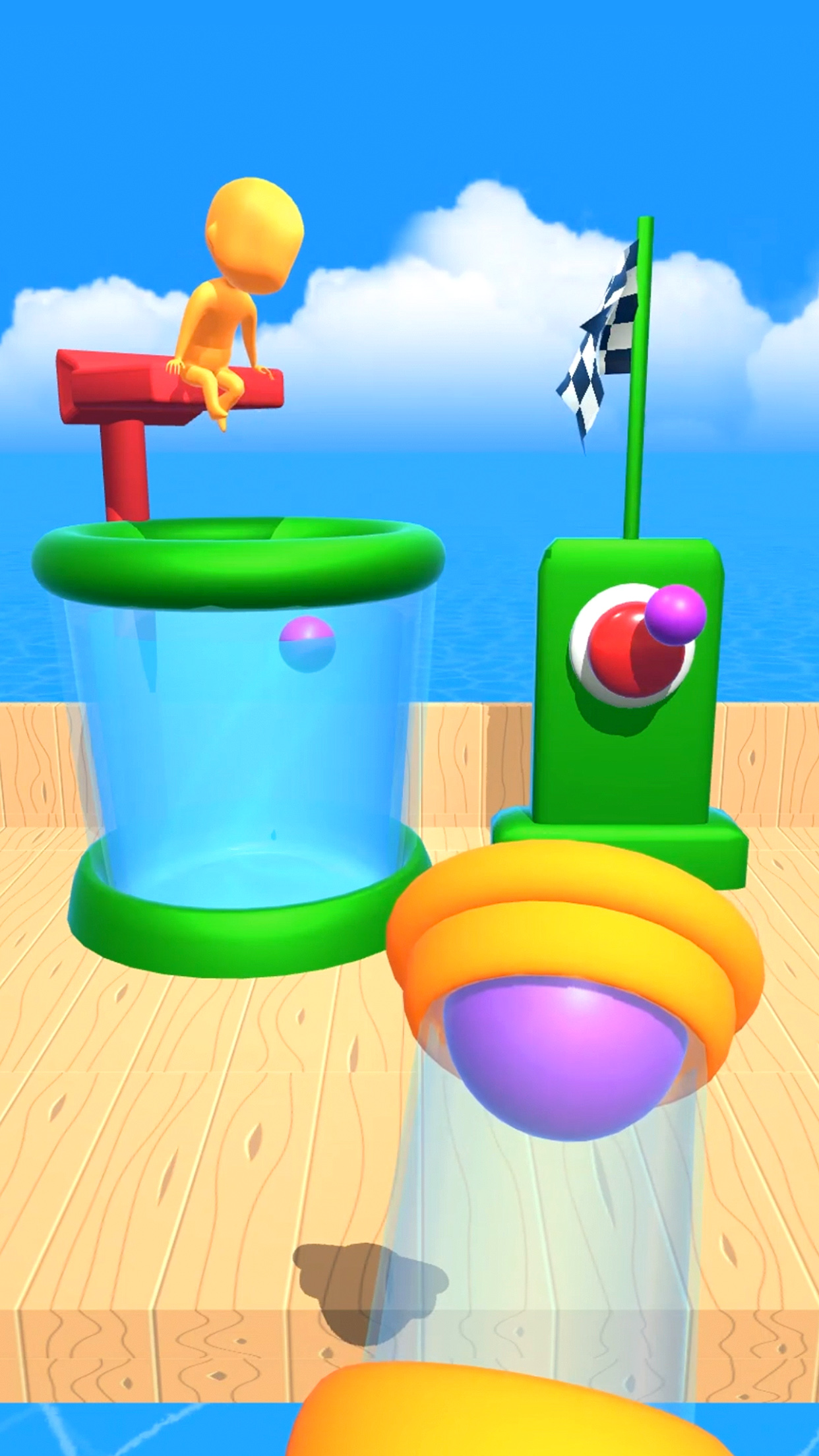 اسکرین شات 3 بازی Summer Buster: Ball Pool Slide