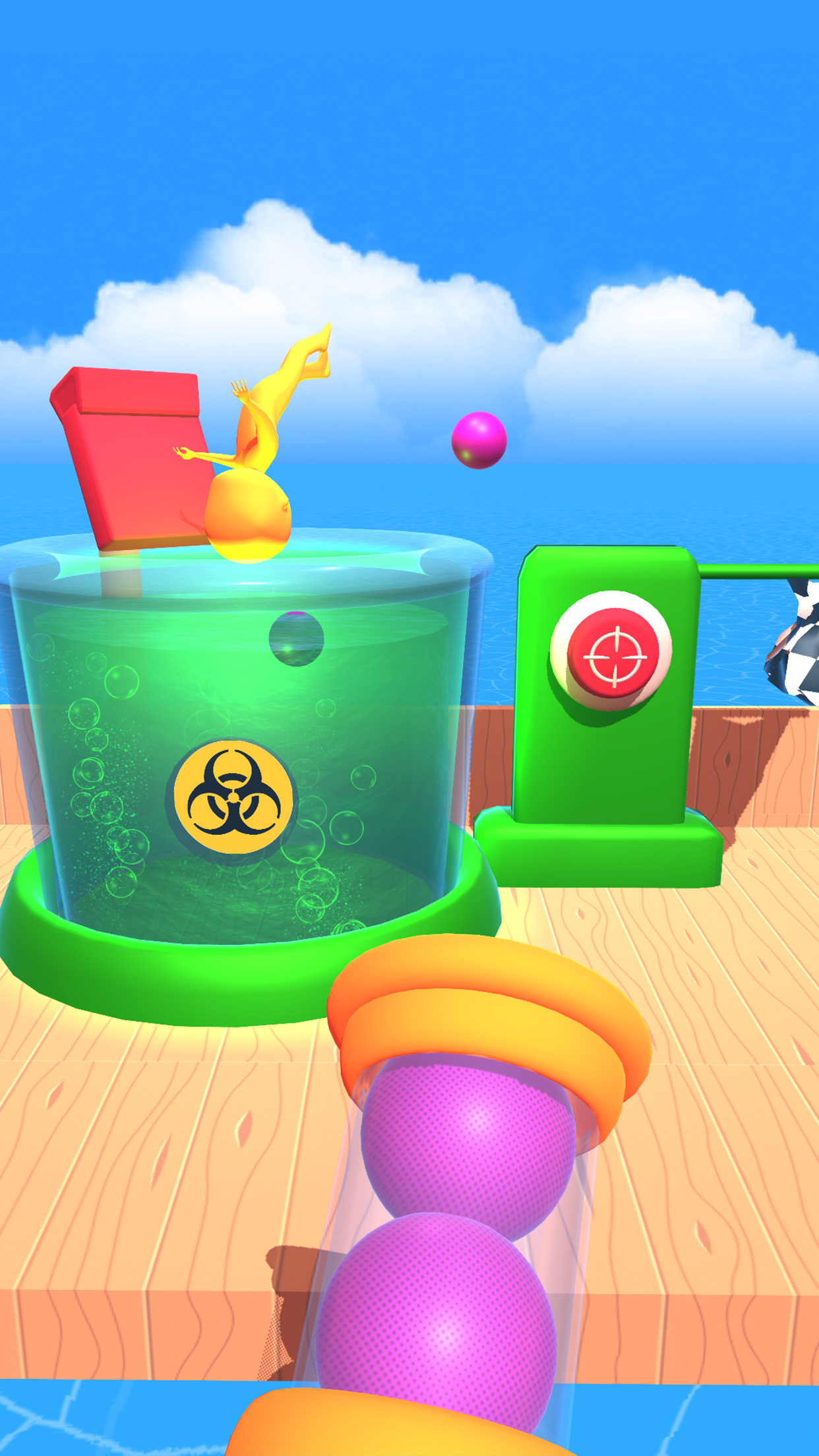 اسکرین شات 1 بازی Summer Buster: Ball Pool Slide